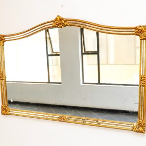 Antique Mirror gold framed, louis quinze 15, Rococo Style made in France appx. in 1920.